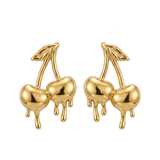 Cherry Drip Earrings